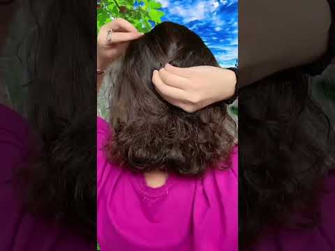 쉽게 만들 수 있는 하프업 헤어스타일 아이디어!/Easy half up hairstyle idea!