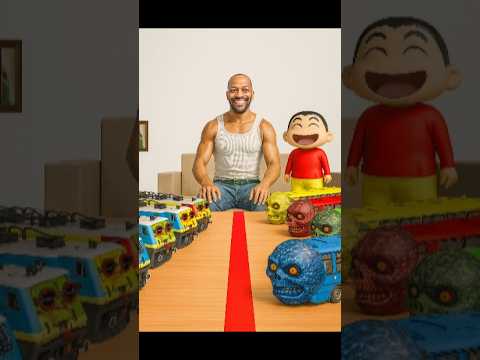 🙄Tiny Colourful Horror Bus Vs Tiny Colourful Horror Train👺In INDIAN BIKES DRIVING 3D #shorts #gta #k