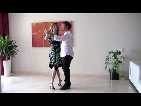 StepFlix Tango dance lessons, level 3 class #7 by Diego Santana: Volcada, Gancho y Voleo