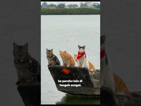 Dia Uji Kucingnya di Kapal Ikanโฆ dan Gak Nyangka! #shortvideo