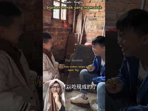 biarkan nenek yang memasak#shorts #dubbing #funny