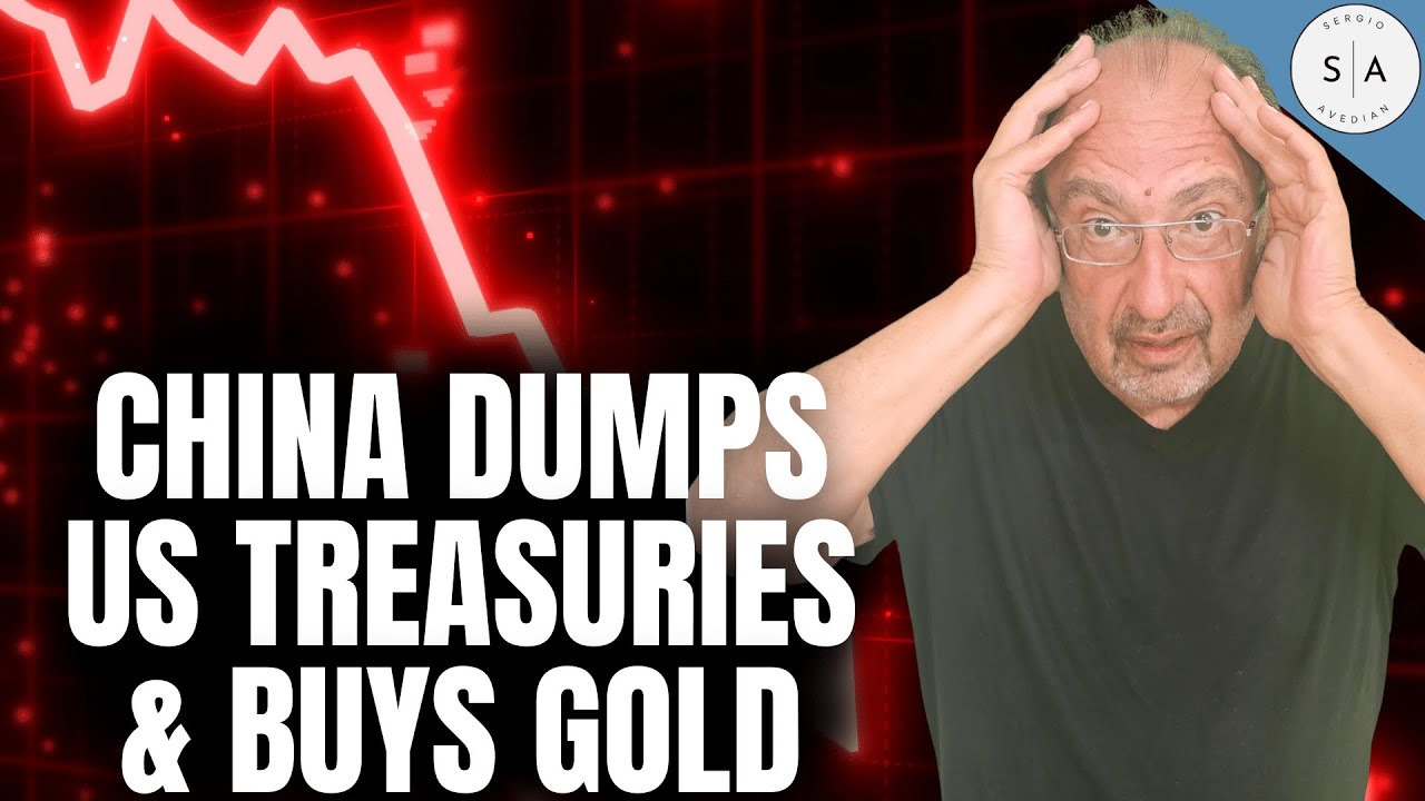 China DUMPS More US Treasuries Buying Gold Instead