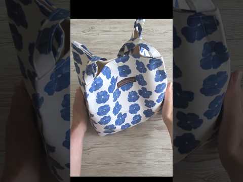 ショルダートートバッグ作り方✨Easy Tote Bag/ Sewing tutorial DIY #shorts