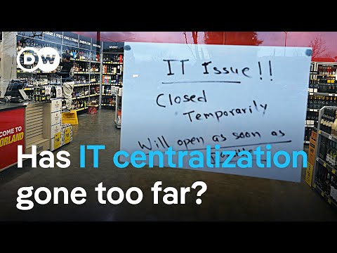 The underlying problem behind today's massive IT outage | DW News