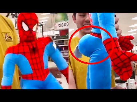 SPIDER MAN HAS A BIG BUTT | FUNNY VIDEOS