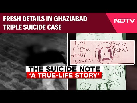 Ghaziabad News | Ghaziabad Triple Suicide Case: Sisters Jump Off 9th Floor, Leaves Note For Father