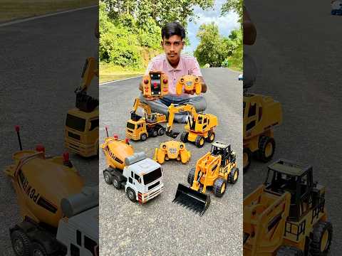 Rc Jcb Excavator Mixer Truck &Jcb Truck Unboxing 😲😱