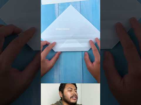 el mejor avion de papel facil de hacer
