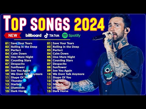 Maroon 5, Ed Sheeran, The Weeknd, Bruno Mars, Dua Lipa, Adele, Rihanna 💖 Música Pop En Inglés 2024