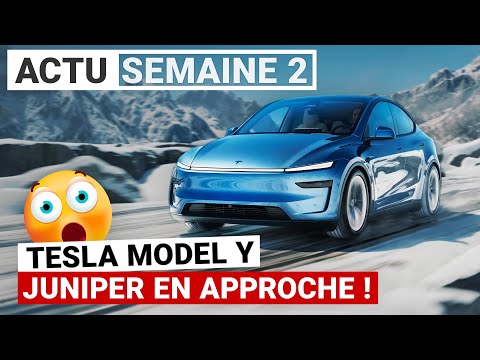 Le Tesla Model Y Version 2025 (JUNIPER) arrive très bientôt !