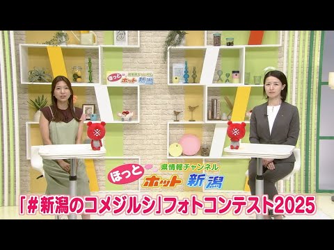 「＃新潟のコメジルシ」フォトコンテスト2025｜ほっとホット新潟 令和7年9月6日放送