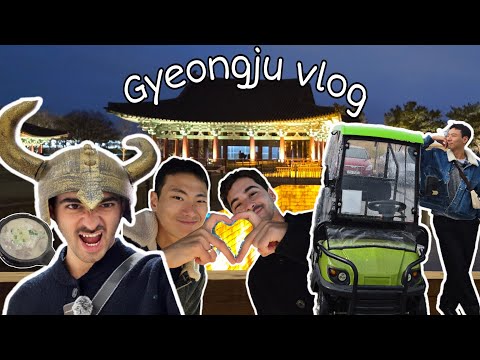 DRIVING in KOREA for the FIRST TIME, Gyeongju Vlog, Cafes & LABUBU (feat. Pork Soup) | Sebi&Ron