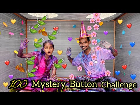 100 Mystery Buttons Challenge With Khushboo Sister