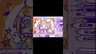 流行りの #wigglypaint でリンちゃん描いてみた！ #鏡音リン #vtuber