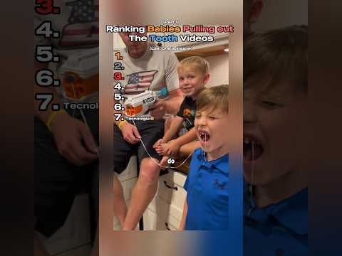 Ranking Babies Pulling out The Tooth Videos