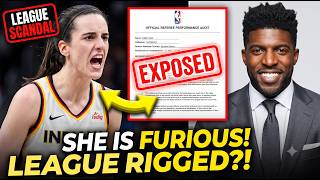 Caitlin Clark FURIOUS After Emmanuel Acho EXPOSES The WNBA's NUCLEAR Referee Bias!