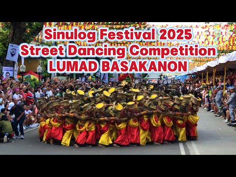 Sinulog 2025 STREET DANCING LUMAD BASAKANON Cebu City Parade | Sinulog Festival