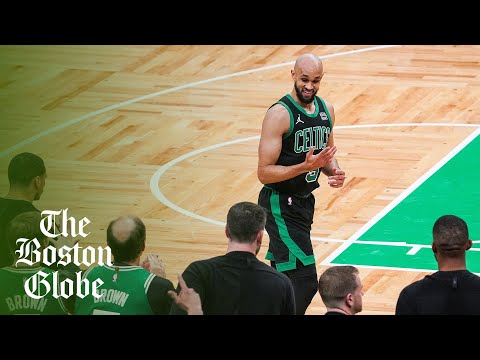 Boston Celtics’ Derrick White on defeating Miami Heat after last
year’s conference finals loss