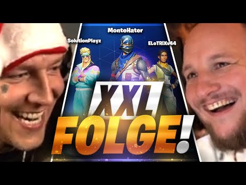 Krasse LACHFLASHES und AUSRASTER🤣mit @ELoTRiX& @SolutionPlayz  | Fortnite | SpontanaBlack