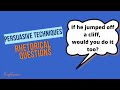 Understanding Rhetorical Questions
