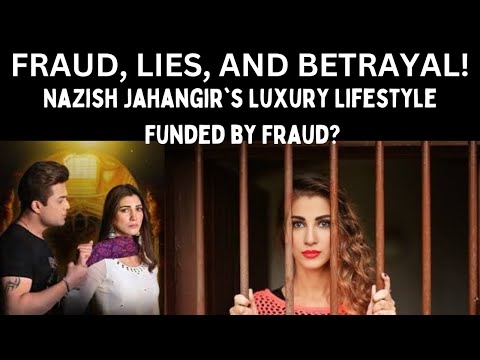 Nazish Jahangir's Luxury Lifestyle Funded by Fraud? #nazishjahangir #pakistaniactress