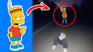 BART SIMPSONS Captados en Cámara en la Vida Real