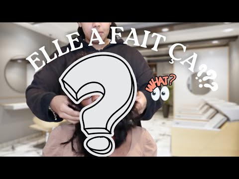 MAKEOVER : MA FILLE REVAMP UNE DE MES PERRUQUES ! JE M'ATTENDAIS PAS A ÇA 😫😭