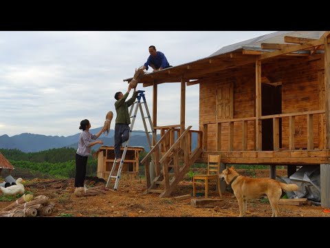 Moving the hut to a new land, closer to my younger brother. Started a new life in a new place