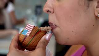 YouTube video thumbnail: Miami Bakery Serves World Cup Fans With Flag Croissants