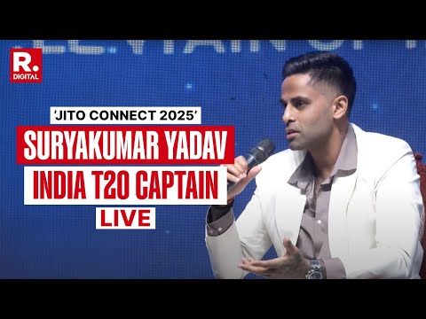 LIVE: Indian Cricketer Suryakumar Yadav interacts at ‘JITO Connect 2025’ in Hyderabad