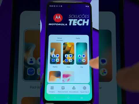 Como AJUSTAR o TAMANHO dos ÍCONES no MOTOROLA #shorts #motorola #android #tutorial #ícones
