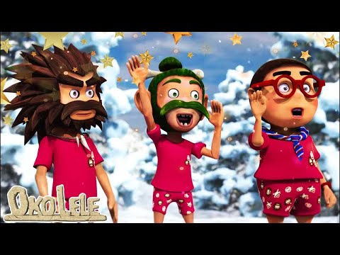 Oko ve Lele 🎅 Noel Baba Özel Bölüm 💥🎄🦕 Arka Arkaya Çizgi Filmler ✨ Super Toons TV Animasyon