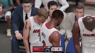 ’95-'96 Chicago Bulls vs '05-'06 Miami Heat｜NBA 2K27 Gameplay (No Commentary)