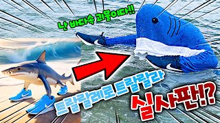 트랄랄레로 트랄랄라 실사판!? 퉁퉁퉁 사후르 도와줘!! 슈뻘맨 위기!!