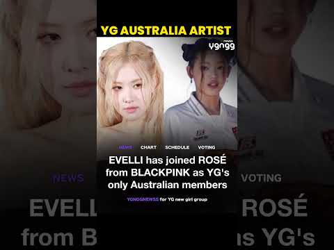 yg australia artist #kpop #kpopshorts #rose #blackpink #evelli #nextmonster #yg #ygngg #shorts #fyp