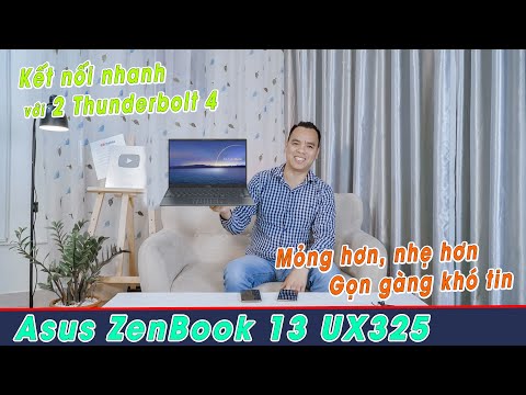 (VIETNAMESE) Đánh Giá Laptop Asus ZenBook 13 UX325EA Bầu Trời Công Nghệ