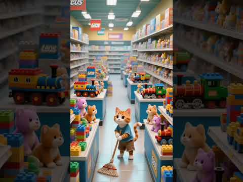 The kitten likes to play soccer but his friends won't let him play. #cat #viralvideo #shortvideo