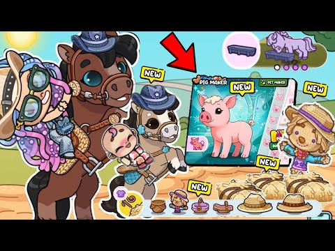 ¡¡VISITO EL NUEVO ESTABLO CON MI HIJA🐴 !¡NUEVA ACTUALIZACION DISPONIBLE AVATAR WORLD |SOYFIFI✨