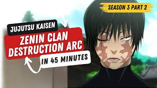 Jujutsu Kaisen Season 3 Part 2 - Maki vs Zenin Clan Full Fight Breakdown