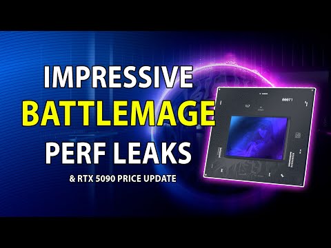 IMPRESSIVE Battlemage Performance Leaks | RTX 5090 Price Update