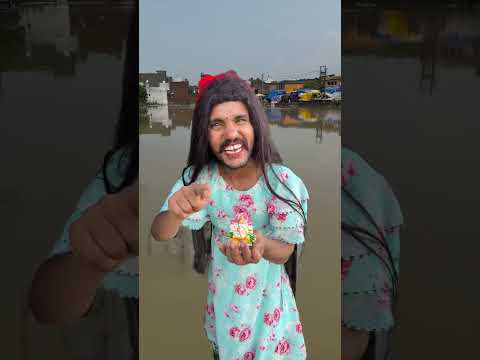 Amaira n Ganpati Bappa ka visarjan karwaya 😫😲🙏 #ganpati #morya #visarjan #twist