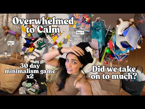 MY 8 YEAR OLD DECLUTTERED 1000 ITEMS FROM OUR HOME!