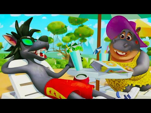 Złapię cię! ✨ Dzień na plaży ⭐ Zabawne Kreskówki Dla Dzieci 🍿 Super Toons TV - Bajki Po Polsku