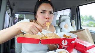 JOLLIBEE MUKBANG & LIFE UPDATE
