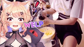 Squ JUMPSCARES Herself while Cooking with Her Own Dementia