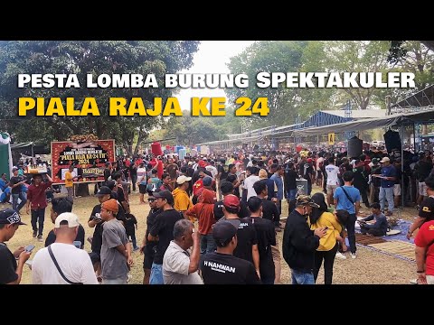 PESTA LOMBA BURUNG SPEKTAKULER PIALA RAJA KE 24