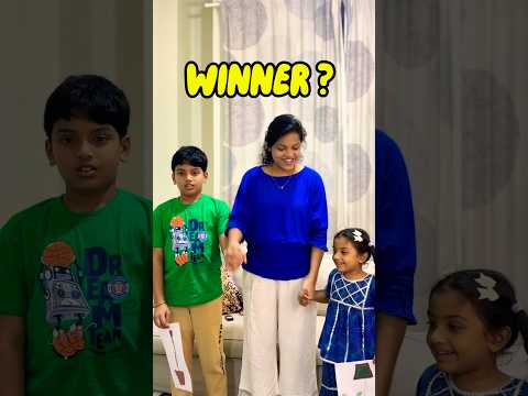 Saanvi Vs Bhai Ka Drawing ๐ฅฐ Kids learn good habits #kidslearning