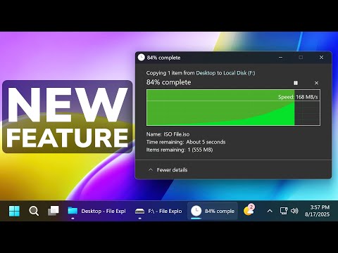 How to Enable New Dark Mode Copy Dialogs in Windows 11