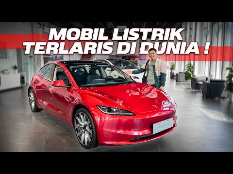 LIHAT LANGSUNG TESLA MODEL 3 FACELIFT TERBARU!!