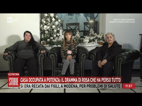 Casa occupata a Potenza: il dramma di Rosa che ha perso tutto - Storie italiane -18/12/2023